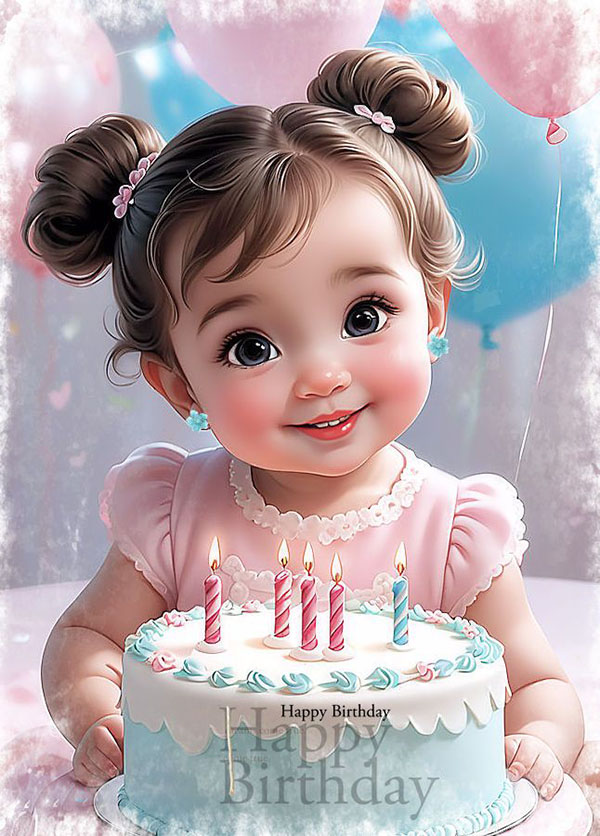 متن تبریک تولد دخترم از طرف مادر