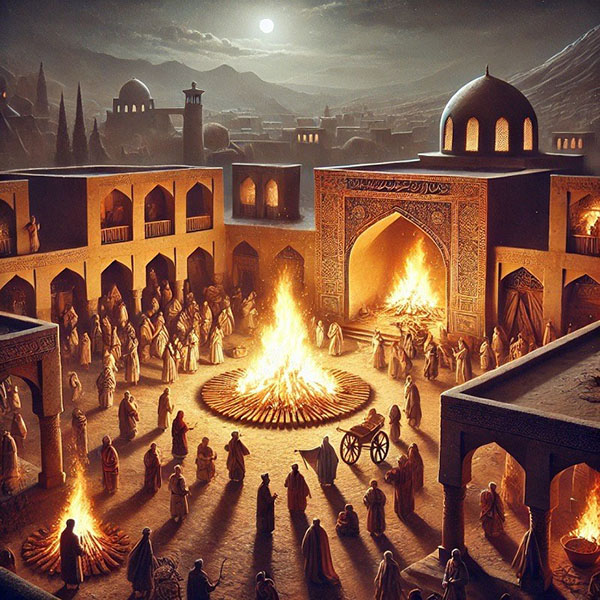 متن تبریک چهارشنبه سوری