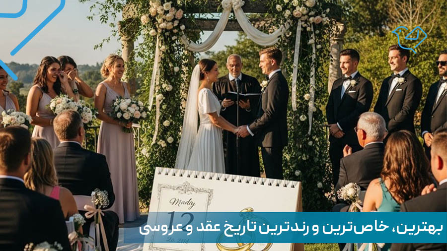 بهترین، خاص‌ترین و رندترین تاریخ ها برای مراسم عقد و عروسی در سال 1405-1406