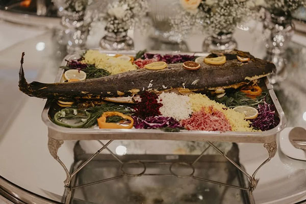 فضا سازی با غذا